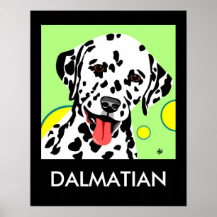 Dalmatian Art Poster
