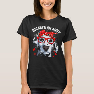 Dalmatian Aunt Dog  Family Matching Mother s Day W T-Shirt