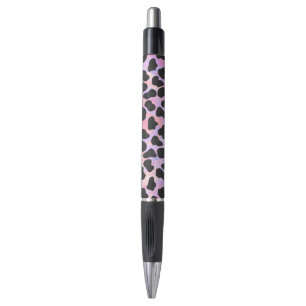 Dalmatian Black and Pink Print Pen
