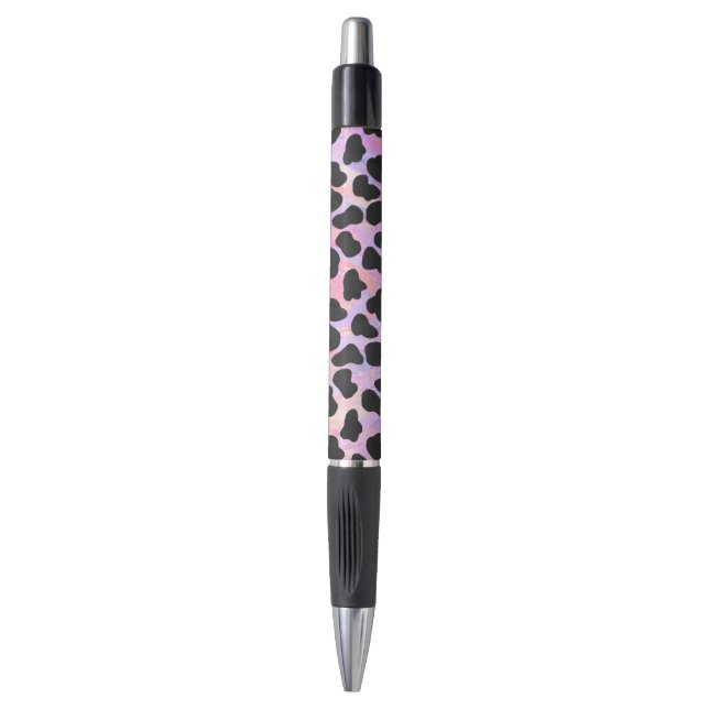 Dalmatian Black and Pink Print Pen (Front Vertical)