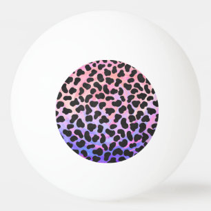 Dalmatian Black and Pink Print Ping Pong Ball