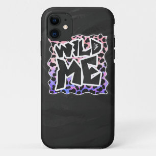 Dalmatian Black and Pink Wild Me iPhone 11 Case