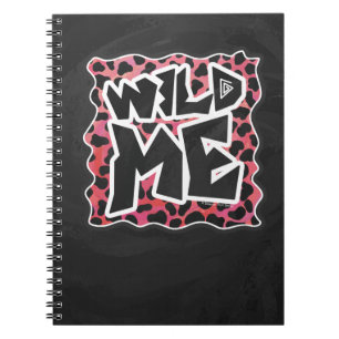 Dalmatian Black and Red with Wild Me Notebook