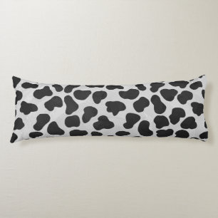 Dalmatian Black and White Print Body Pillow
