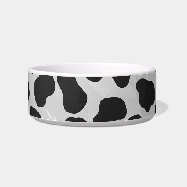 Dalmatian Black and White Print Bowl (Right)