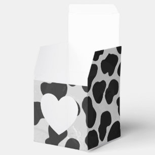 Dalmatian Black and White Print Favor Box
