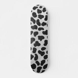 Dalmatian Black and White Print Skateboard