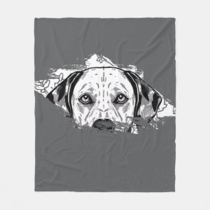 Dalmatian blanket