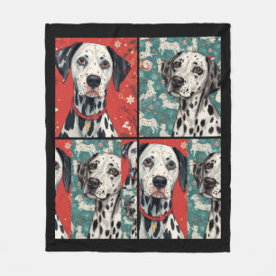 Dalmatian blanket