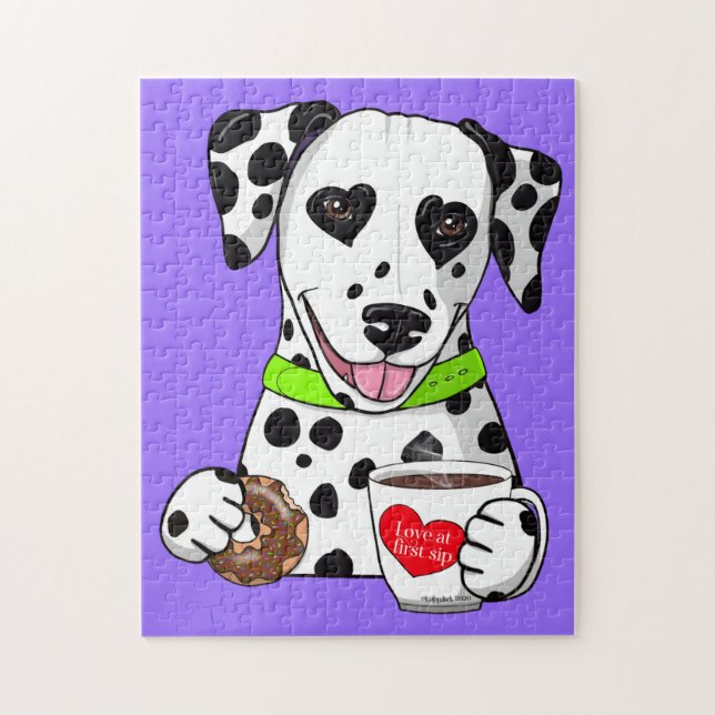 Dalmatian Coffee Jigsaw Puzzle (Vertical)