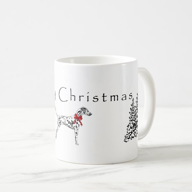 Dalmatian Coffee Mug (Front Right)