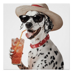 Dalmatian Copy Poster