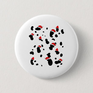Dalmatian Costume Dog Christmas Kids Women Men Tod 2 Inch Round Button