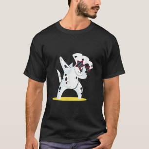 Dalmatian Dabbing I Dab Dog Dance I Funny Dalmatio T-Shirt