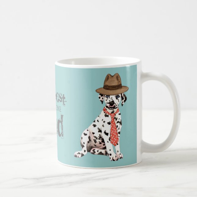 Dalmatian Dad Coffee Mug (Right)