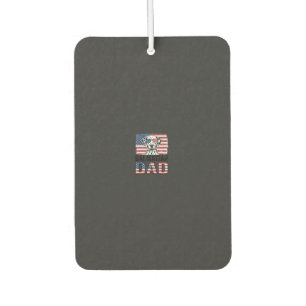 Dalmatian Dad Patriotic Vintage Dog Shirt Design_1 Air Freshener