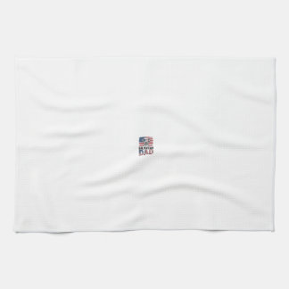 Dalmatian Dad Patriotic Vintage Dog Shirt Design_1 Kitchen Towel