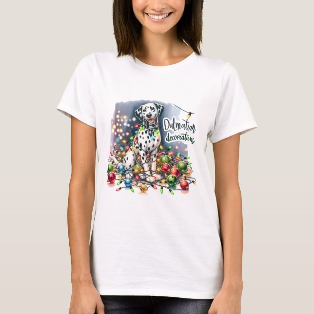 Dalmatian Decorations   T-Shirt (Front)
