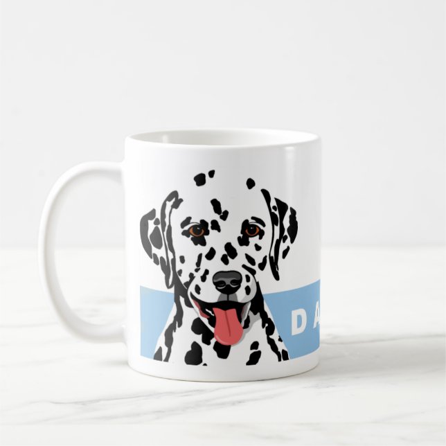 Dalmatian Design Coffee Mug (Left)