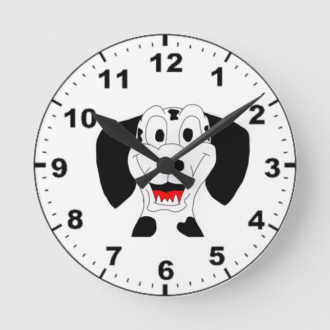 Dalmatian design wall clocks (Front)