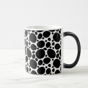Dalmatian Dog Animal Black & White Pattern Magic Mug