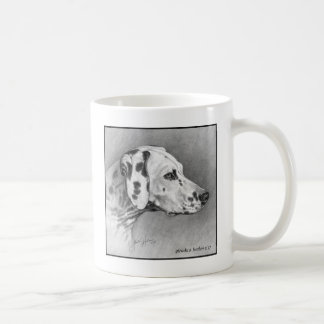 Dalmatian Dog Art by Glenda S. Harlan Coffee Mug