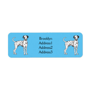 Dalmatian dog cartoon 