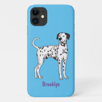 Dalmatian dog cartoon