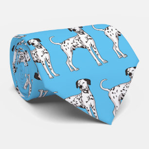 Dalmatian dog cartoon tie