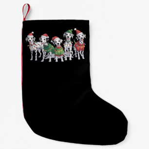 Dalmatian Dog Christmas Lover Xmas Dog Mom Small Christmas Stocking