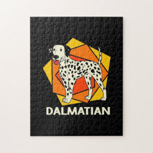 Dalmatian Dog Colorful Jigsaw Puzzle