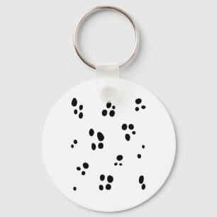 Dalmatian Dog Costume Shirt Kids Animal Funny Hall Keychain