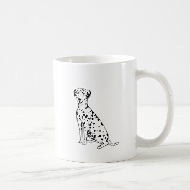 Dalmatian Dog customizable products Coffee Mug (Right)
