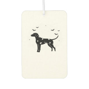 Dalmatian Dog � Halloween Moon Silhouette Classic  Air Freshener