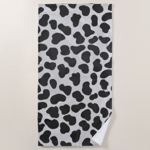 Dalmatian Dog Pattern Beach Towel