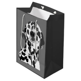 Dalmatian Dog Pet  Medium Gift Bag