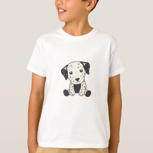 Dalmatian Dog Puppy Cute Animals For Kids Dogs T-Shirt