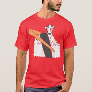 Dalmatian Dog Spot Squad Pup Puppy Lover Sushi Eat T-Shirt