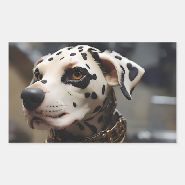 Dalmatian dog sticker (Front)