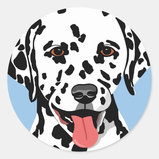 Dalmatian Dog Stickers (Front)