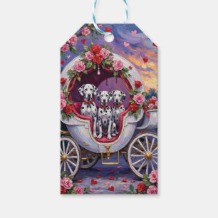 Dalmatian Dog Valentine's Day  Gift Tags