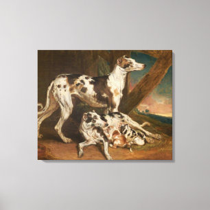 Dalmatian Dogs (by James Ward) Canvas Print