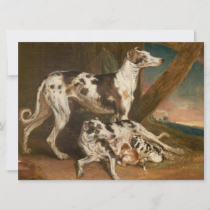 Dalmatian Dogs (by James Ward) Card