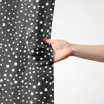 Dalmatian Dots, Dalmatian Spots, Black and White Scarf<br><div class="desc">Cute,  fun and adorable dalmatian spots pattern in black and white colour. Modern and trendy gift,  perfect for dalmatian lover in your life.</div>