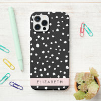 Dalmatian Dots, Spots, Black and White, Your Name