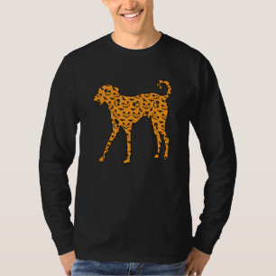 Dalmatian Easy Halloween Outfit Dog Pup Lazy Costu T-Shirt