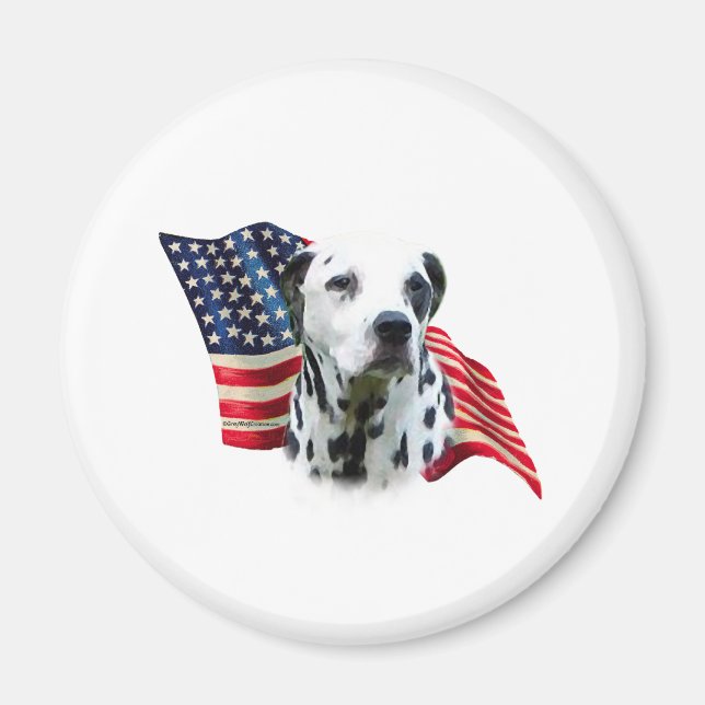 Dalmatian Flag Magnet (Front)