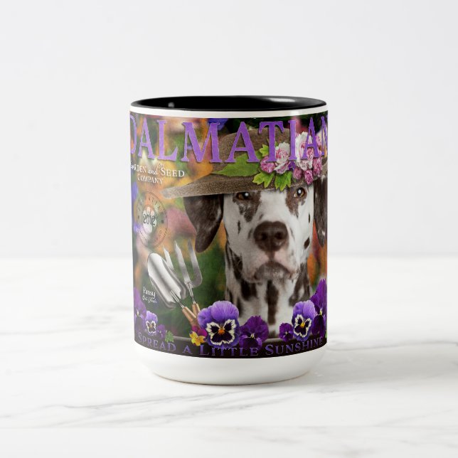 Dalmatian Garden & Seed Coffee Mug (Center)