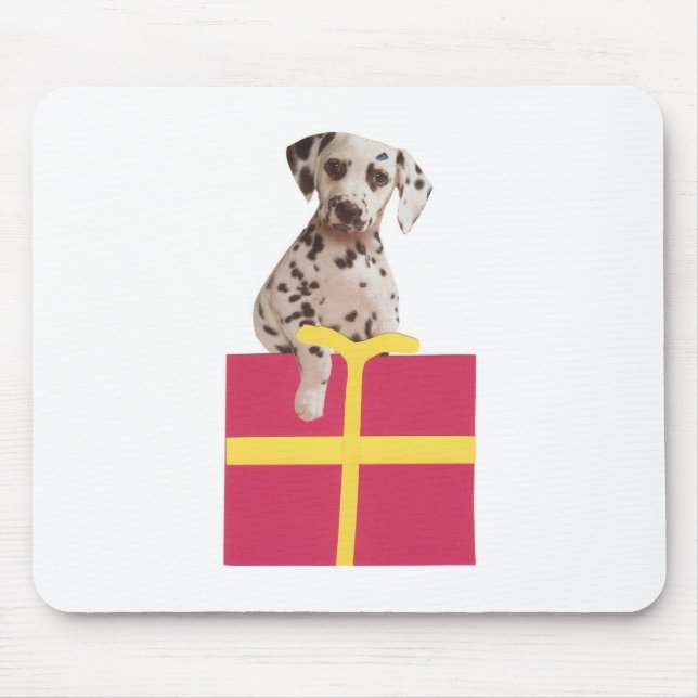 Dalmatian Gift Box Mouse Pad (Front)