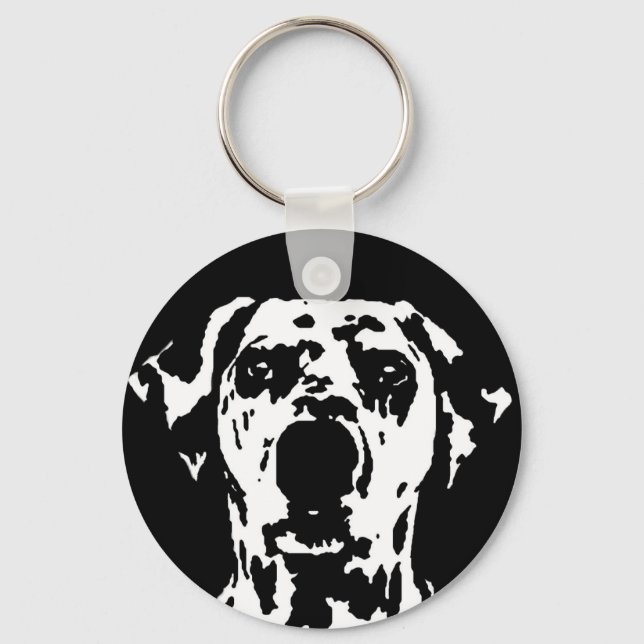 Dalmatian Gifts - Keychain (Front)
